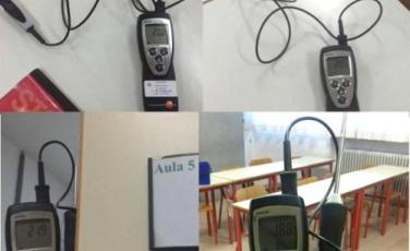 rilievo delle temperature al Distretto scolastico di Mirano rilievo delle temperature al Distretto scolastico di Mirano