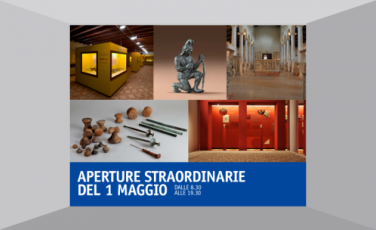Primo maggio ai musei archeologici del Veneto Primo maggio ai musei archeologici del Veneto
