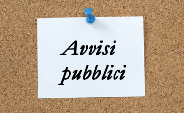 Avvisi pubblici all'albo pretorio Avvisi pubblici all'albo pretorio