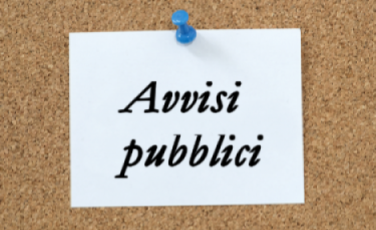 Avviso pubblico