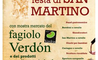 Festa di San Martino e la Prima mostra mercato del fagiolo Verdón Festa di San Martino e la Prima mostra mercato del fagiolo Verdón