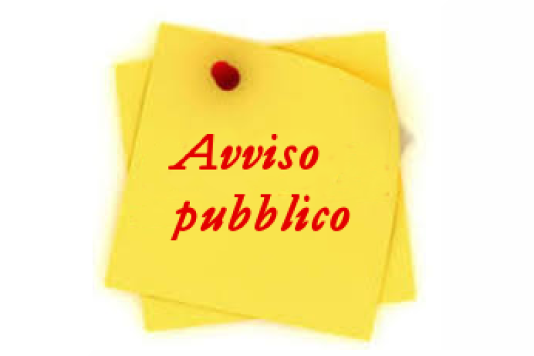 Avviso pubblico all'albo pretorio Avviso pubblico all'albo pretorio