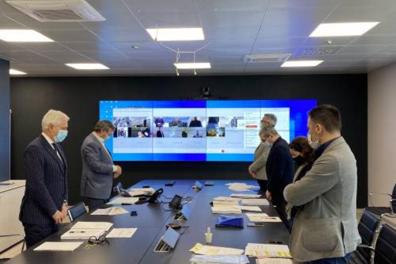 seduta in videoconferenza consiglio metropolitano