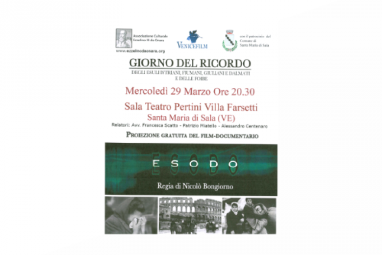 Giorno del ricordo a Santa Maria di Sala Giorno del ricordo a Santa Maria di Sala