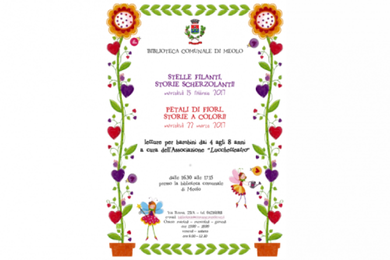 Letture per bambini alla biblioteca di Meolo Letture per bambini alla biblioteca di Meolo